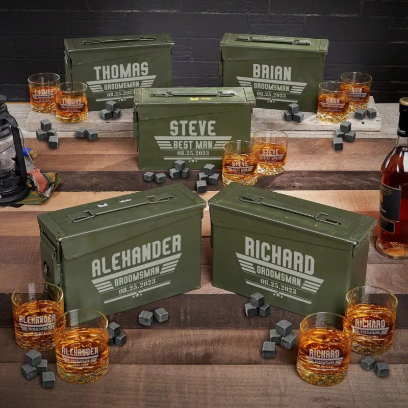 Authentic Personalized Ammo Box