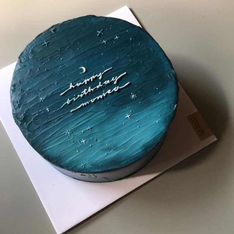 Blue Night Cake