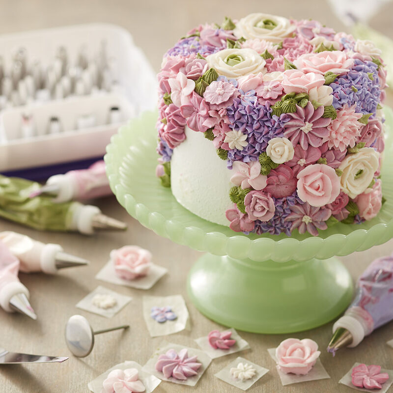  Floral Garden Cake