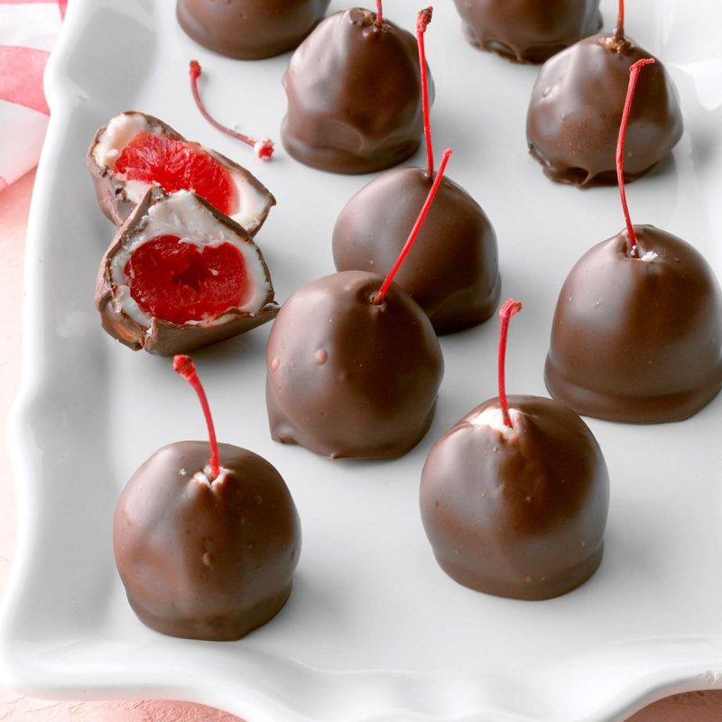 Cherry Chocolate-Dipped