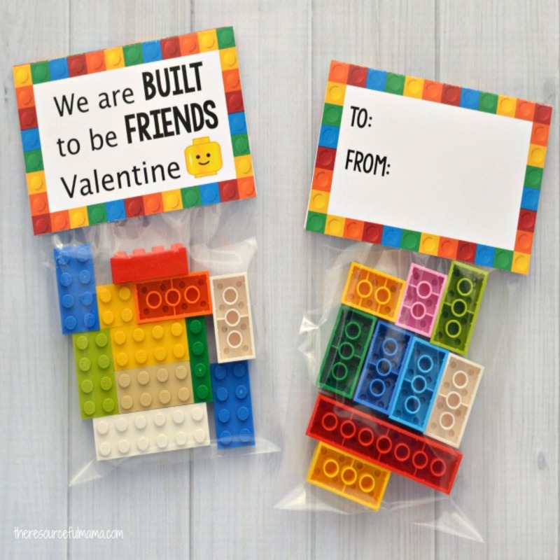 Lego Valentine Card