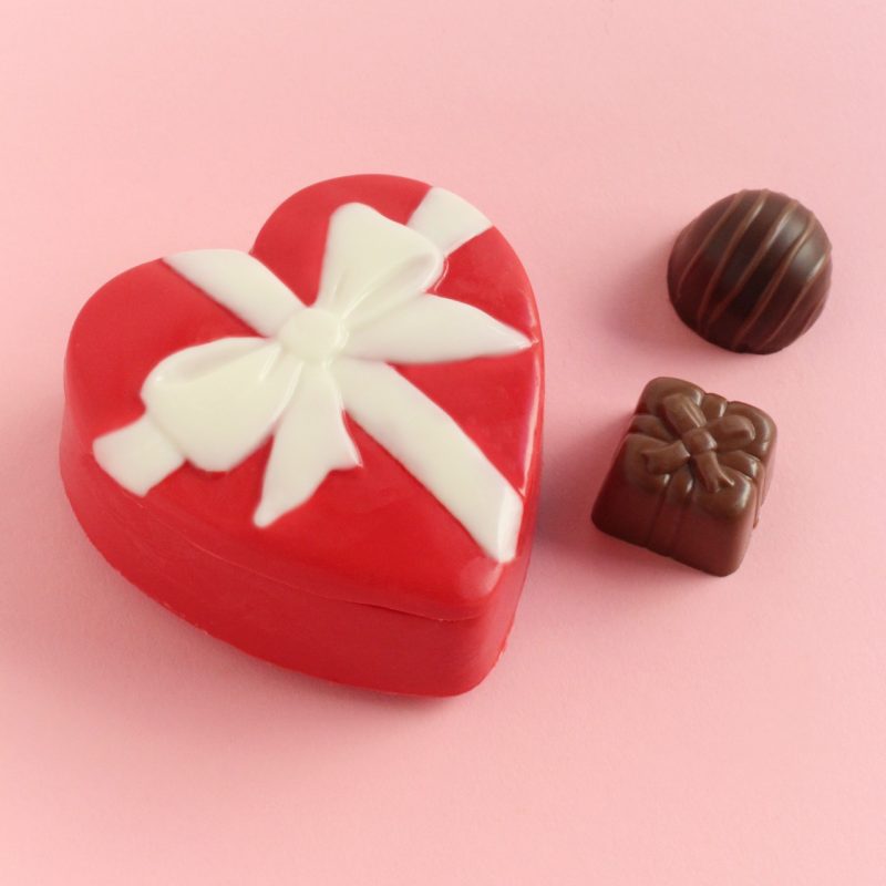Chocolate Heart Boxes