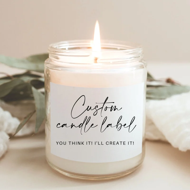 Customized Candle - valentine gift ideas for family