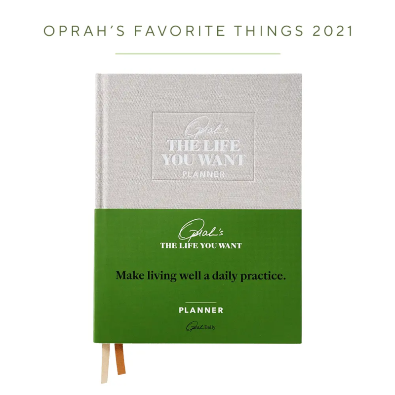 Oprah's “The Life You Want” Planner