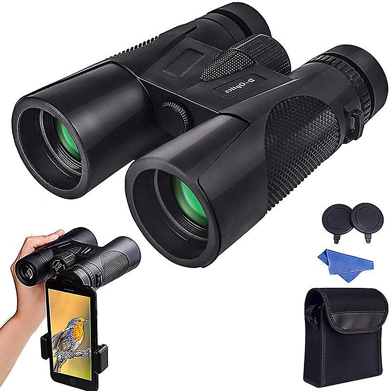 Compact Powerful Adult Binoculars With Smartphone Mount.