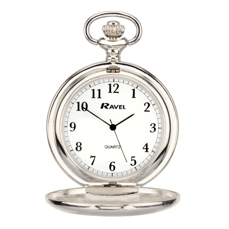 Classic Silver Pocket Watch