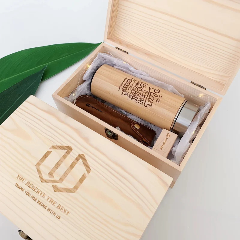 Wooden flask