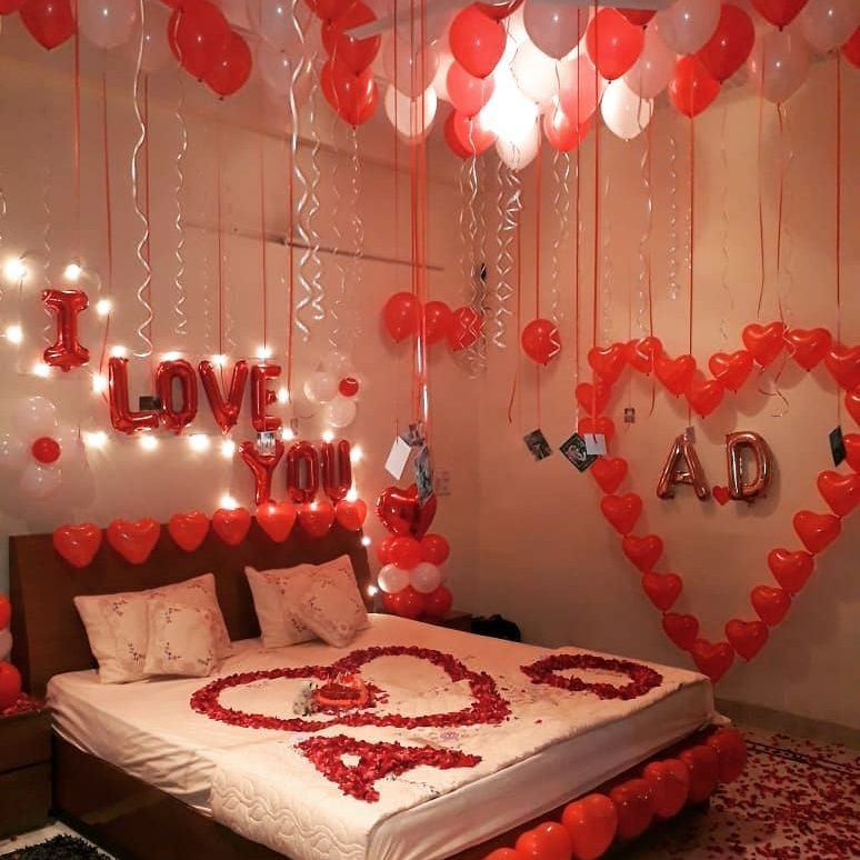 Romantic Bed Decoration