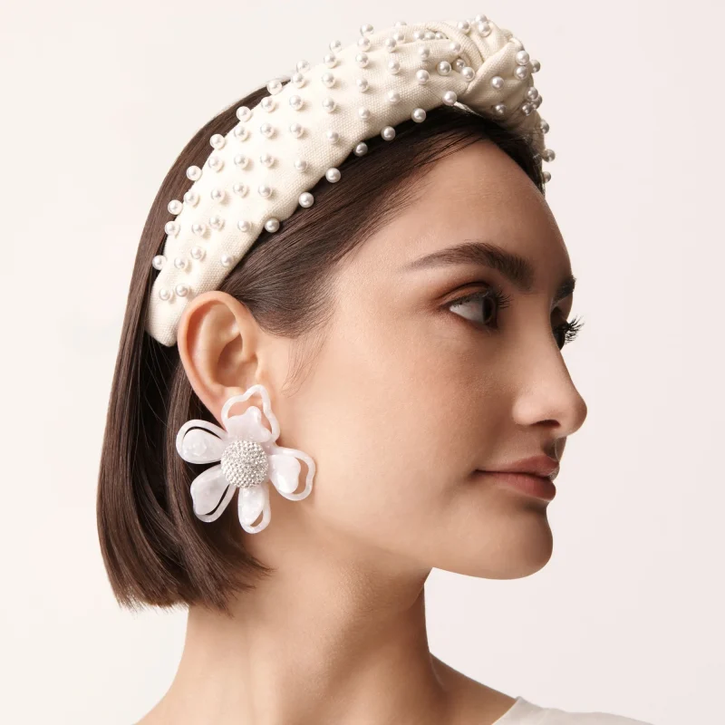Woven Pearl Headband