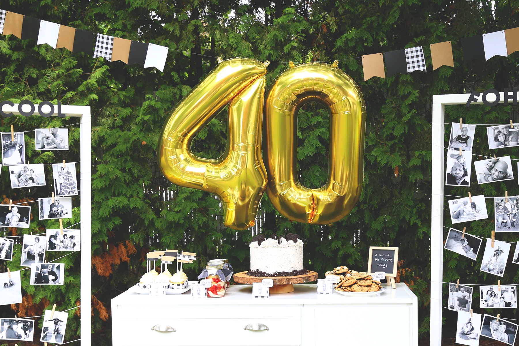 25+ Ideas for Husbands 40th Birthday Party