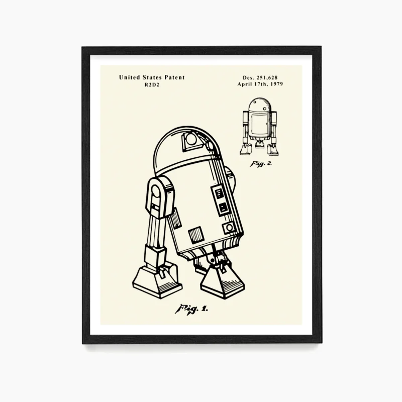 Original Star Wars Patent Poster Prints