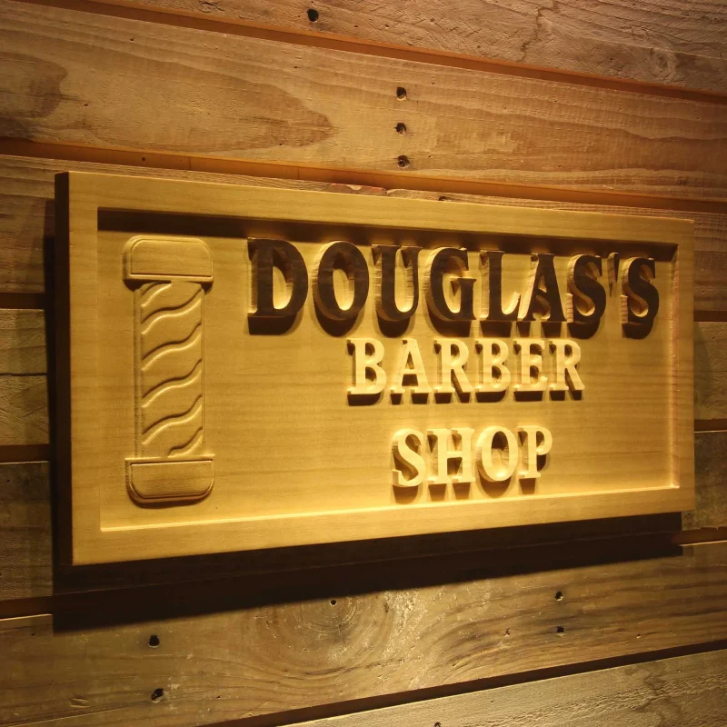 Personalized Barbershop Sign