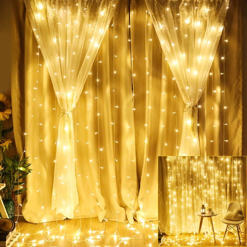 Twinkle Light Curtain String