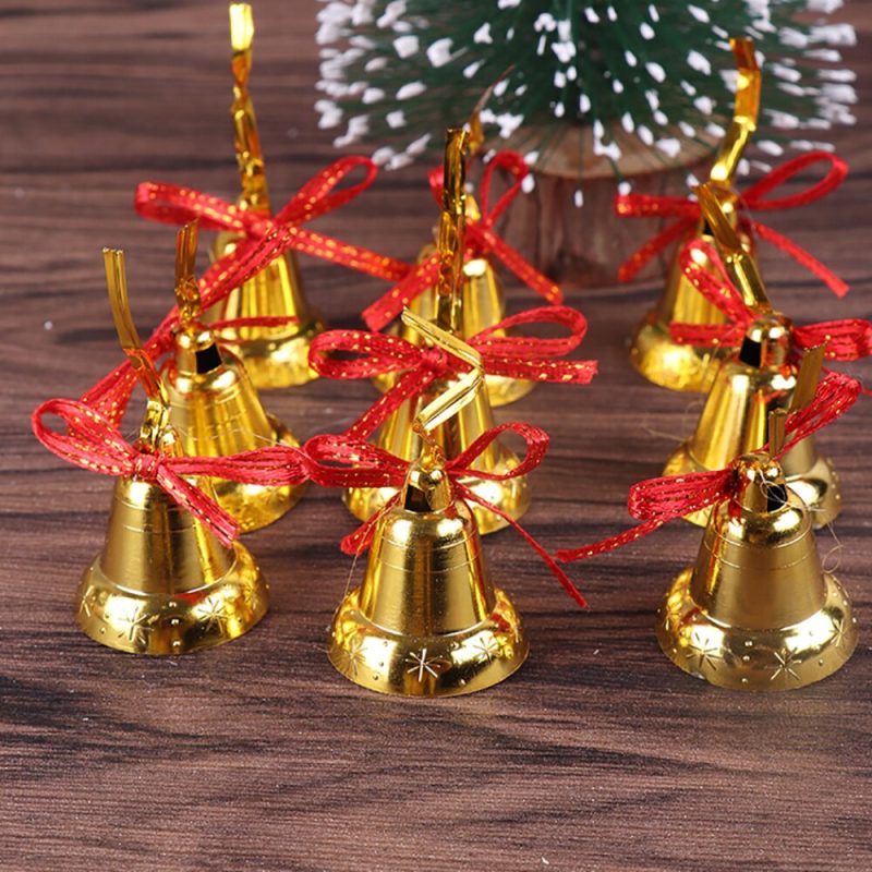 Golden Bell Ornaments