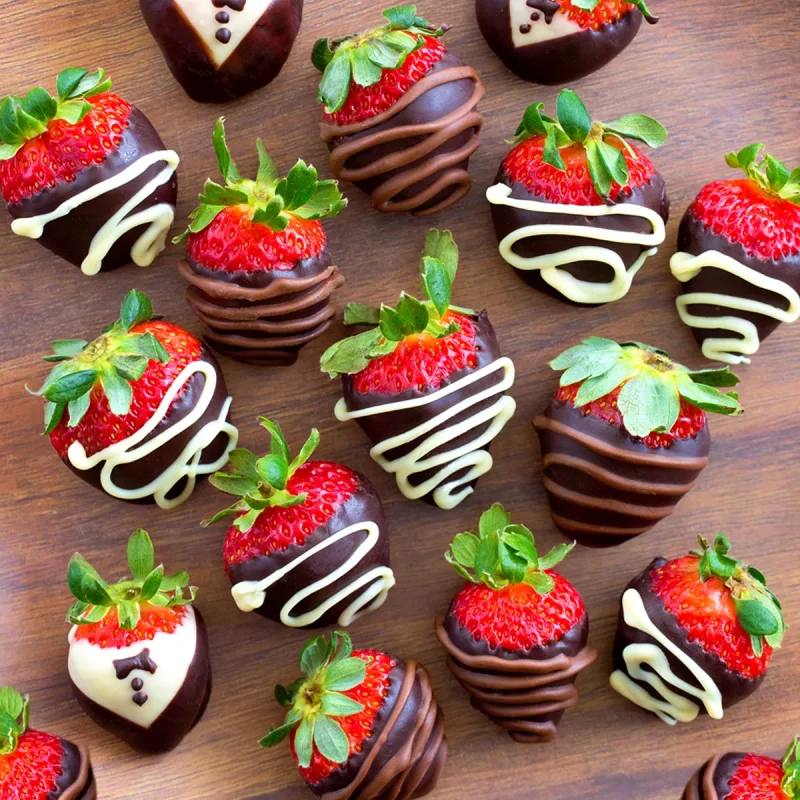 Strawberries Chocolate