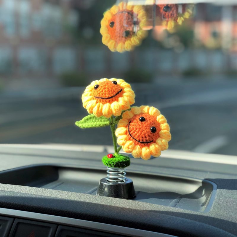Sunflower Dashboard Bobble