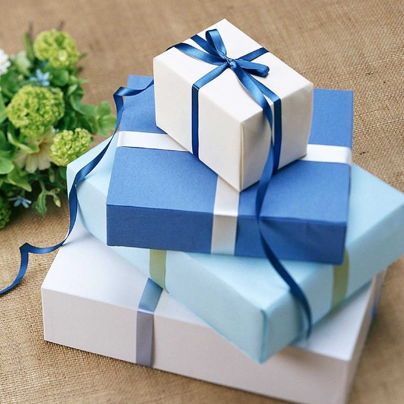 Blue And White Gift Boxes