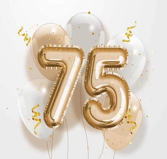 75th birthday